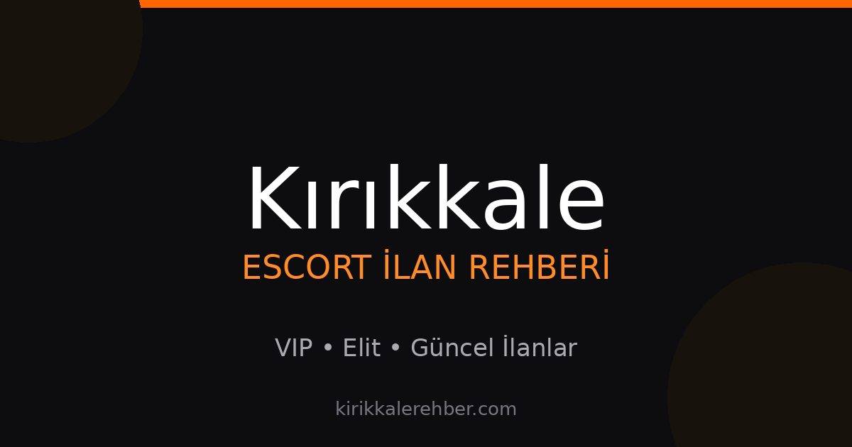 Kırıkkale Escort website preview
